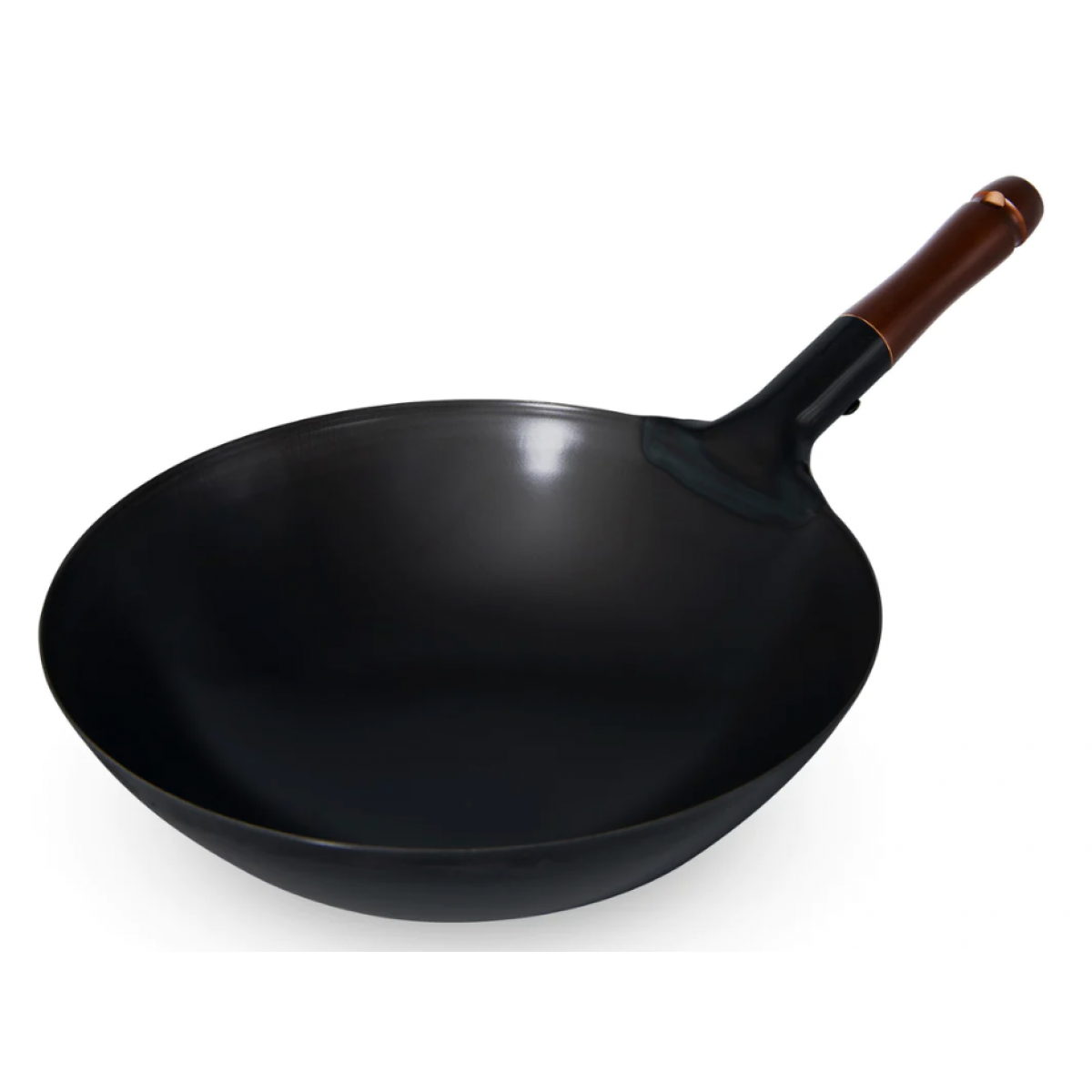 Summit 33cm 木柄北京鍋 - 日本新潟燕三条製、明火專用、輕量拋鑊